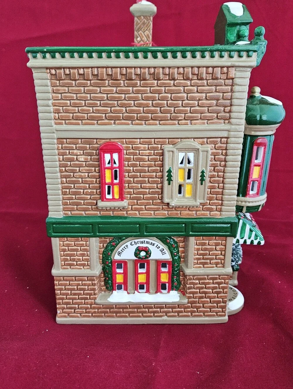 Department 56 The Christmas Shop Original Snow Village Lighted Building 50970